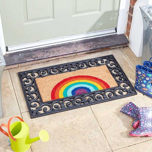 Rainbow 53x23cm - Coir Mat - Doormat insert