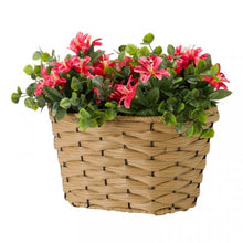 Load image into Gallery viewer, Petal Panniers -  Basket Bouquets - Faux plants - plant pots - Artificial Flower arraignment
