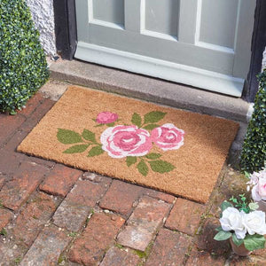 Roses Decoir Mat 75x45cm - Patterned doormat