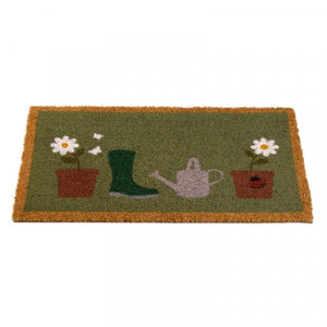 Flower Pots Decoir Mat 75x45cm - Patterned doormat