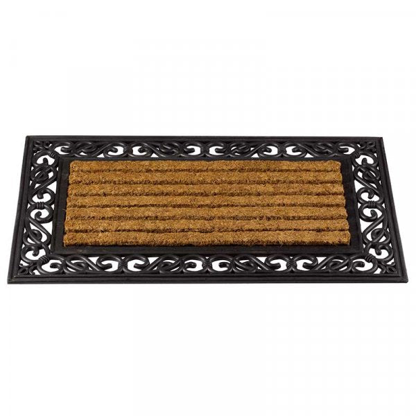 Muck Off! Combi Scraper 75x45cm Coir and Rubber - Doormat - With Excellent scraping surface