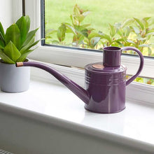 Load image into Gallery viewer, Home and Balcony Watering Can - Grey, White, Green, Purple, Galvanised  Colour 1L
