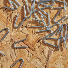 Load image into Gallery viewer, 100 x Fence Staple &#39;U&#39; 25mm Galvanised Staples 100 pack
