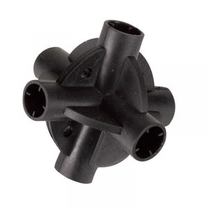 Multi Joint Cane Connectors 6 pack Bamboo or Willow Multiple direction connectors