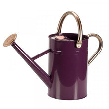 Load image into Gallery viewer, Watering Can 9 Litre Choose Colour - Galvanised Steel - Blue - Green - Purple - Ivory White  - Slate Grey - Smart garden products
