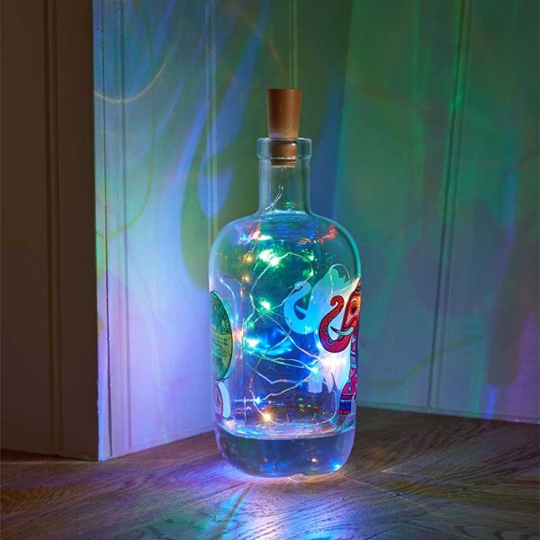 Bottle It! Multicolour LED Bottle Lights, Box of 10