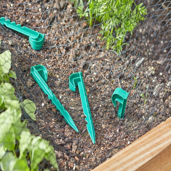 Smart Garden Fabric Pegs - Multi-Use Garden Pegs - 10 pack - Fabrics and Garden Sheets