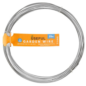 Garden Wire, plant support PVC Green Coated or Galvanised Various lengths and thickness 1.2mm, 2mm, 3mm