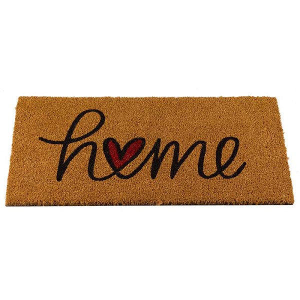 Home Is Where The Heart Is Decoir Mat 75x45cm - Patterned doormat