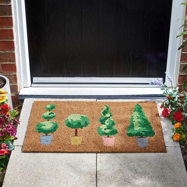 Patio Pots Decoir Mat 75 x 45cm - Doormat