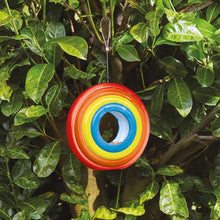 Load image into Gallery viewer, Rainbow Fly-Through Feeder Decorative Feeder - Bird  - seed, mealworm  - Fly through
