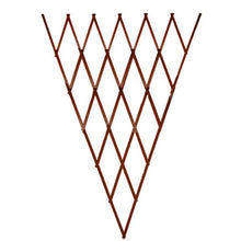 Load image into Gallery viewer, Expanding Heavy Duty Wooden Trellis plant support Slate Grey, Green, Tan Brown or Willow Various Options
