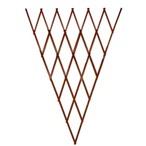Expanding Heavy Duty Wooden Trellis plant support Slate Grey, Green, Tan Brown or Willow Various Options