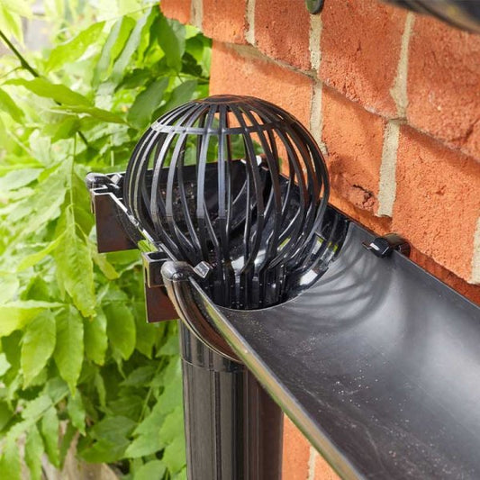 2 x Downpipe LeafGard, 2 pack - Leave Guard Insert for the Down Pipe. Stop the blockage before it starts