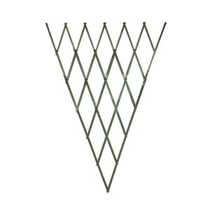 Expanding Heavy Duty Wooden Trellis plant support Slate Grey, Green, Tan Brown or Willow Various Options