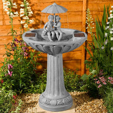Load image into Gallery viewer, Umbrella Fountain - Solar Powered Water Feature Fountain - No Mains required
