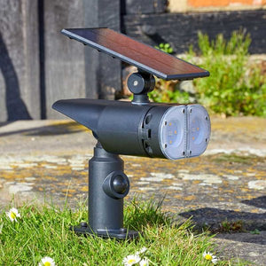 PIR Ultima 1000L Spotlight - PIR Motion Sensor Solar Charged (no mains wiring required)