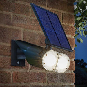 PIR Ultima 1000L Spotlight - PIR Motion Sensor Solar Charged (no mains wiring required)