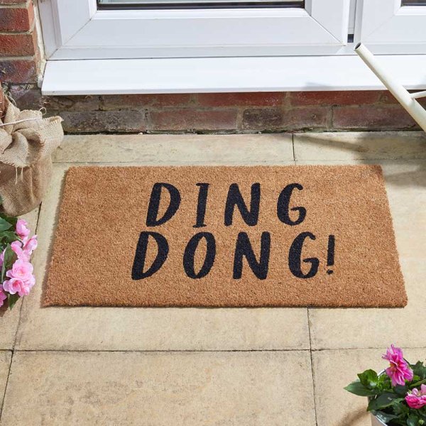Ding Dong! Decoir Mat 45x75cm  - Doormat