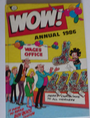 Wow! Annual 1986 [Hardcover] Anon