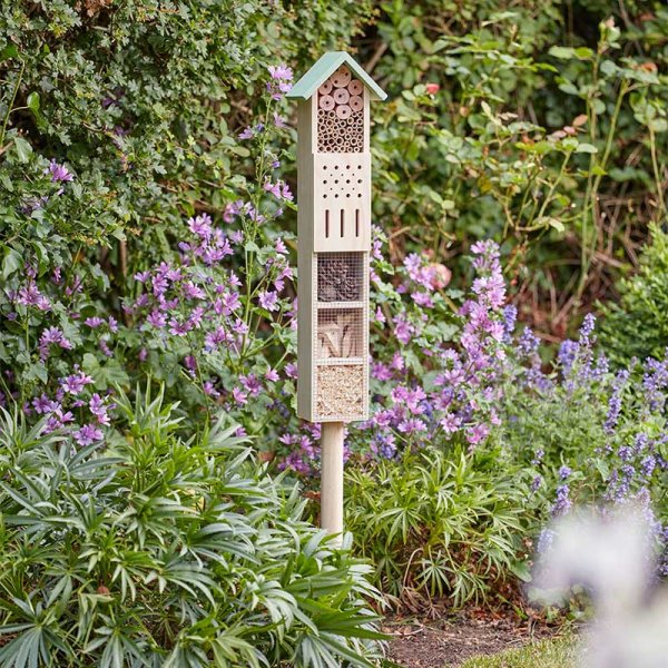 Bug & Bee Tower Hotel | Safe Place for Bees & Insects | FSC Wood