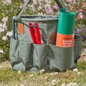 Garden Tidy Bag 26 x 28 cm Large central storage with multiple side pockets