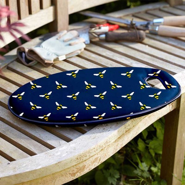 Ultra Kneeler Bees | Shock Absorbing Memory Foam | 49x30cm | Garden Kneeling Pad