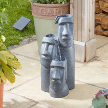 Load image into Gallery viewer, Easter Island Falls - Solar Powered - Water feature - 51 x 24 x 23 cm
