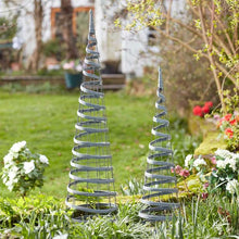 Load image into Gallery viewer, Wooden Obelisk - Woodland Obelisk 1.9m, 1.5m - Brown, Green or Slate - Plant support Smart Garden
