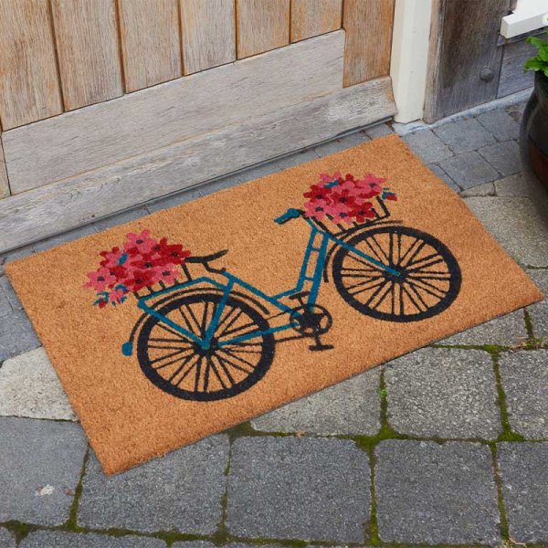 Flower Power Decoir Mat 45 x 75cm Door Mat Decor