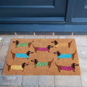 Dachshunds Decoir Mat 45 x 75cm Door Mat Decor