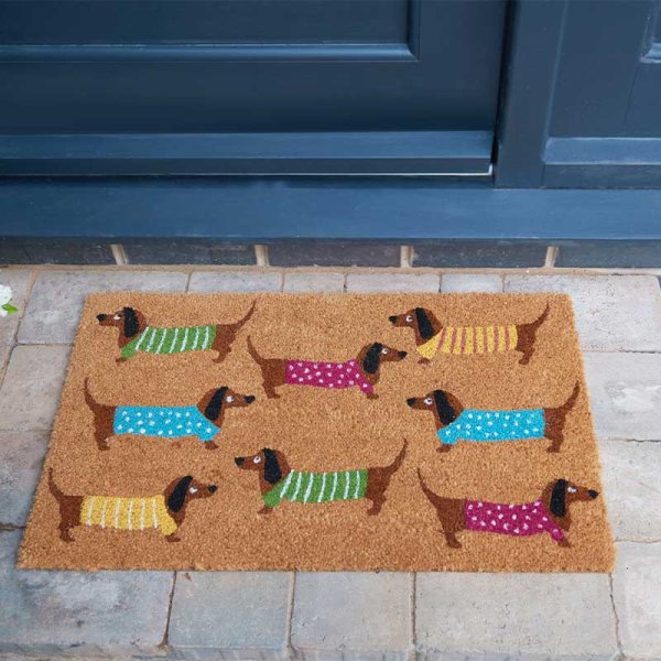 Dachshunds Decoir Mat 45 x 75cm Door Mat Decor