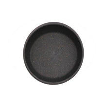 Load image into Gallery viewer, FloorGrip Bamboo Shallow Cat Bowl - Stone or Slate with non slip grip pads on base.
