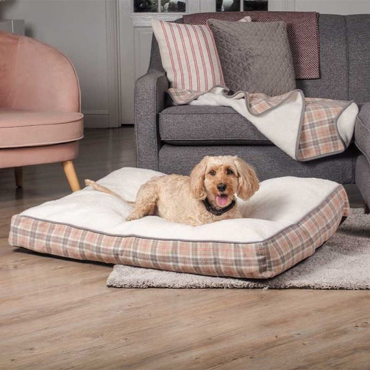 Zoon County Gusset Dog Mattress | 60x80x12cm | Super Soft Removable Cushion Pillow