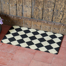 Load image into Gallery viewer, Black &amp; White Decoir Mat 75x45cm - Patterned doormat  Décor
