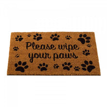 Load image into Gallery viewer, Wipe Your Paws Decoir Mat 75x45cm - Patterned doormat
