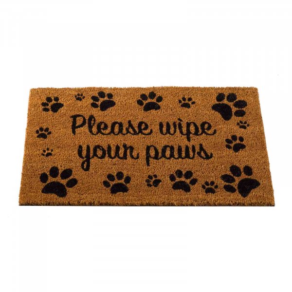 Wipe Your Paws Decoir Mat 75x45cm - Patterned doormat