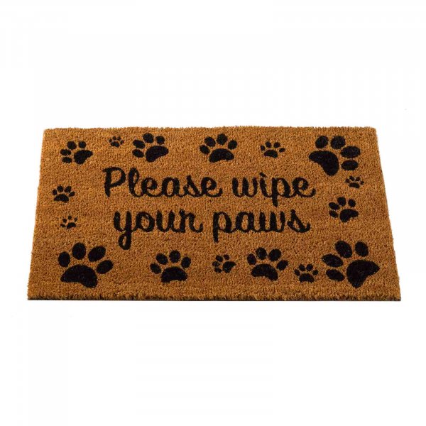 Wipe Your Paws Decoir Mat 75x45cm - Patterned doormat  Décor
