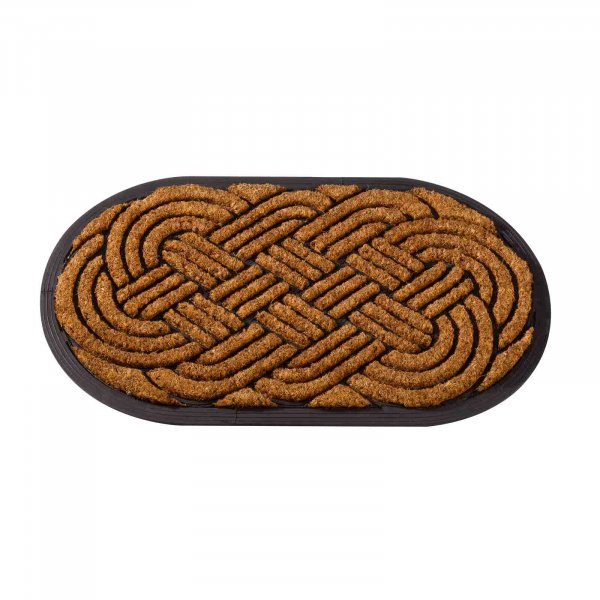Celtic Knot Multi-Mat 45 x 75cm Coir and Rubber  - Doormat