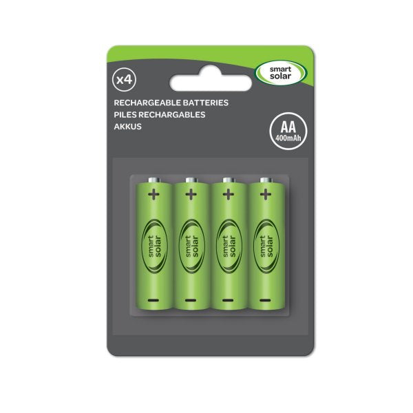 1.2V AA Ni-MH 600mAh Rechargeable Battery 4 pack standard size
