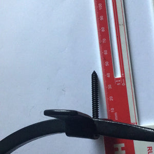 Phillips (Cross) Self Tapping Pan Head Screws - Black Stainless Steel 5.5mm x 50mm long