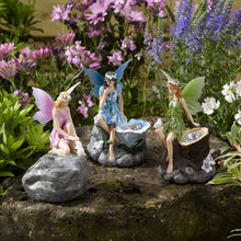 Load image into Gallery viewer, Fairy Spots - Solar Charged Fairy Spot Lights - Elvedon Figurines
