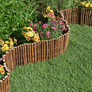Willow Decorative Flexible Border Edging 2m x 15cm or 30cm tall options