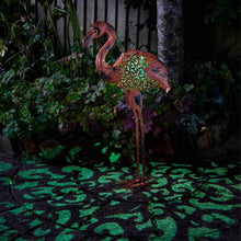 Load image into Gallery viewer, Solar Silhouette Flamingo - Smart Solar light
