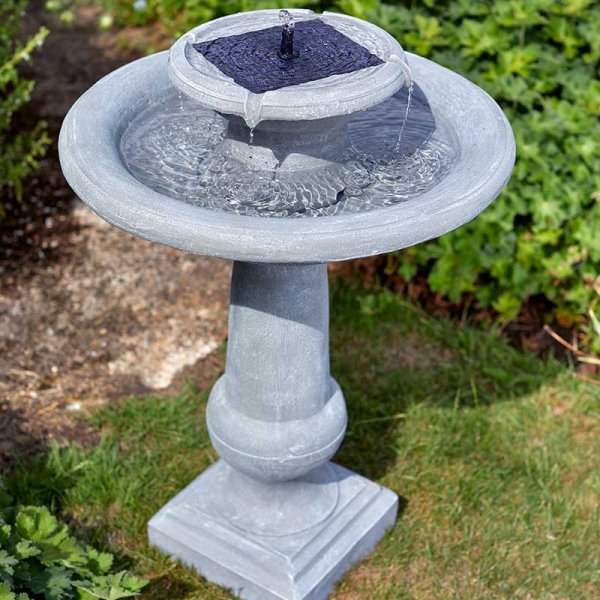 Chatsworth - Solar Powered Water Feature Fountain - No Mains required