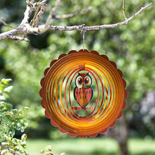 Load image into Gallery viewer, Owl Spinner- Hanging spinning ornament
