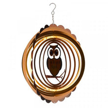 Load image into Gallery viewer, Owl Spinner- Hanging spinning ornament
