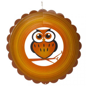 Owl Spinner- Hanging spinning ornament