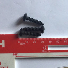 Load image into Gallery viewer, Pack of 3 - Phillips (Cross) Self Tapping Pan Head Screws - Black Marine Stainless Steel 5.5mm x25mm long
