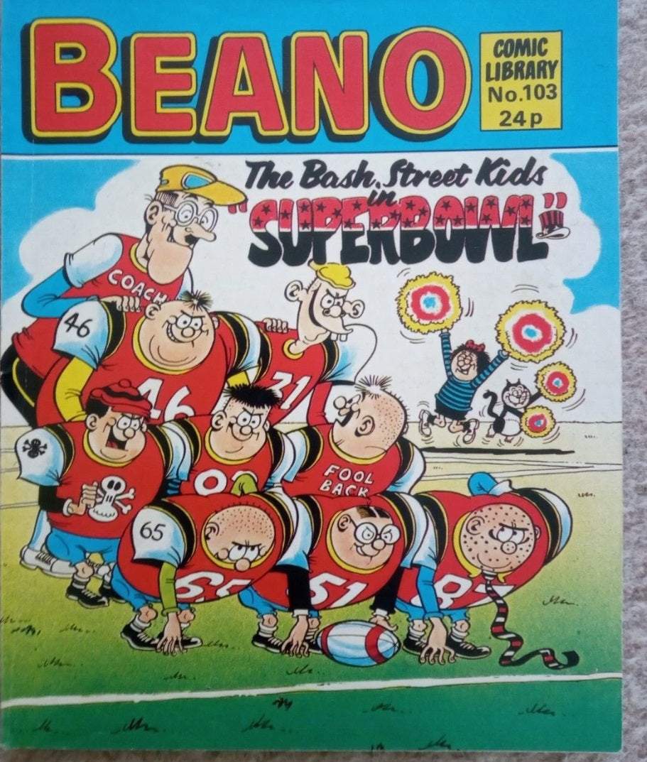 Beano Comic Library No. 103 : The Bash Street Kids In Superbowl